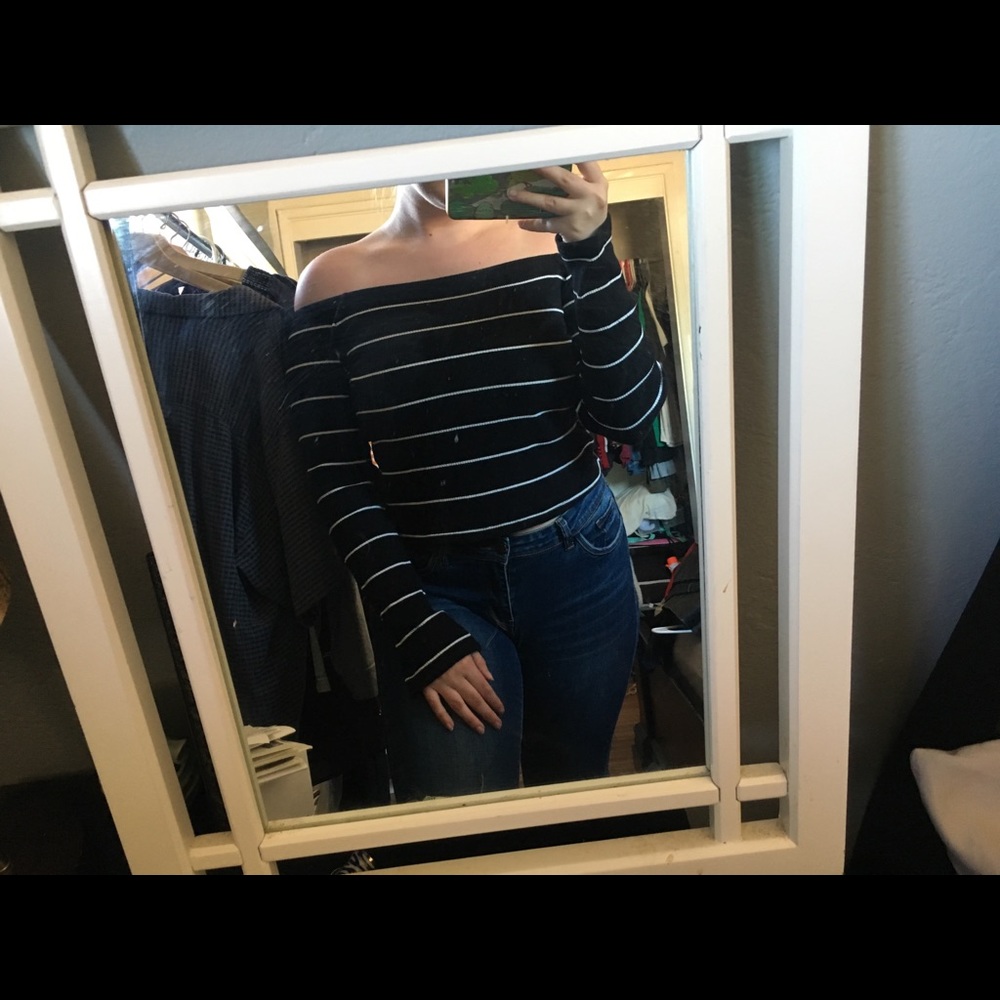Off the shoulder top